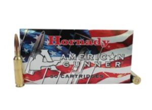 Hornady American Gunner 6.5mm Creedmoor Boat-Tail Hollow Point Match Centerfire Rifle Ammunition