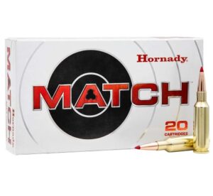 Hornady Match .223 Remington 73 Grain Extremely Low Drag Match Centerfire Ammunition
