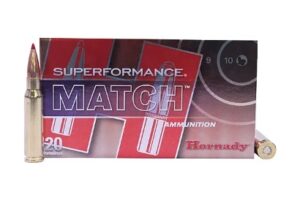 Hornady Superformance .308 Winchester Extremely Low Drag Match Centerfire Rifle Ammunition