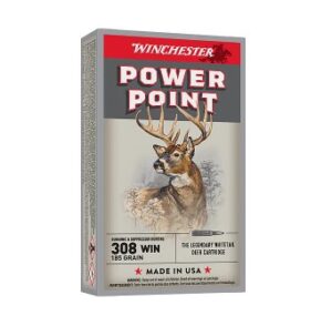 Winchester Super-X Subsonic EXPANDING .308 Winchester 185 grain Copper Plated Hollow Point Centerfire Rifle Ammunition