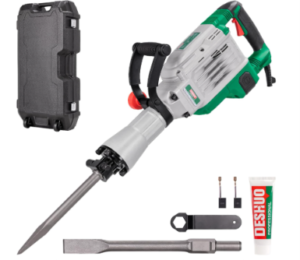 DESHUO 30 Lbs Heavy Duty 1-3/16" Hex Demolition Jack Hammer for Concrete