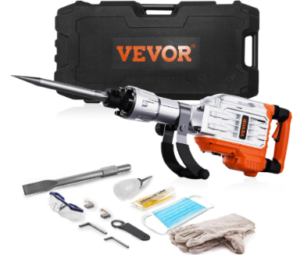 VEVOR 3500W  Demolition Concrete Breaker Jack Hammer