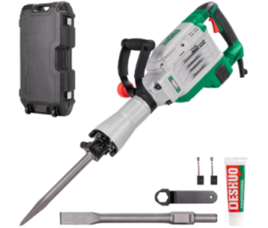 DESHUO 30 Lbs Heavy Duty 1-3/16" Hex Demolition Jack Hammer for Concrete