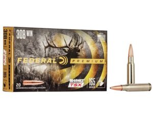 Federal Premium Barnes TSX .308 Winchester 165 Grain Barnes Triple-Shock X Rifle Ammunition