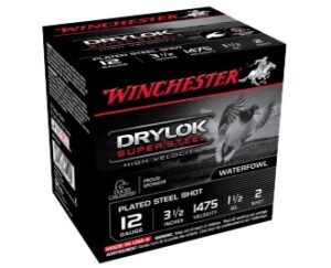 Winchester Drylok Super Steel 12 Gauge 1 1/2 oz 3.5" Shotgun Ammunition